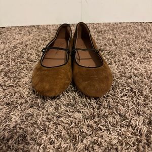 Matisse Scorpio ballet flat | Anthropologie suede